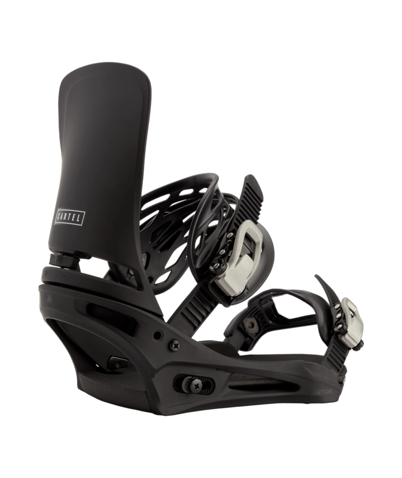 Burton Men’s Cartel Re:Flex Snowboard Bindings – Black