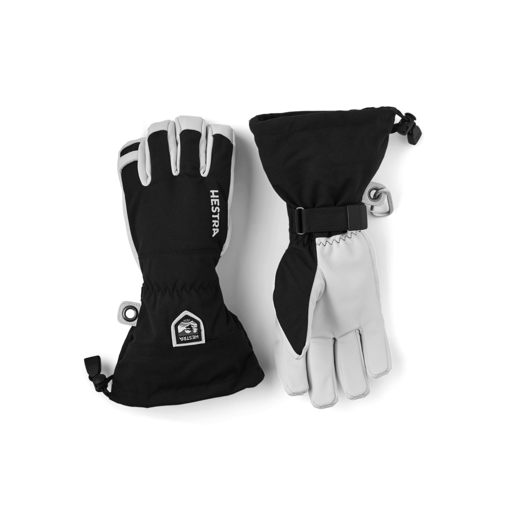 Hestra Army Leather Heli Ski - 5 finger - Black