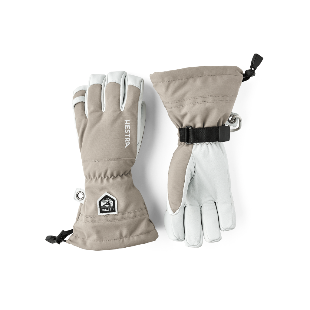 Hestra Army Leather Heli Ski - 5 finger - Khaki