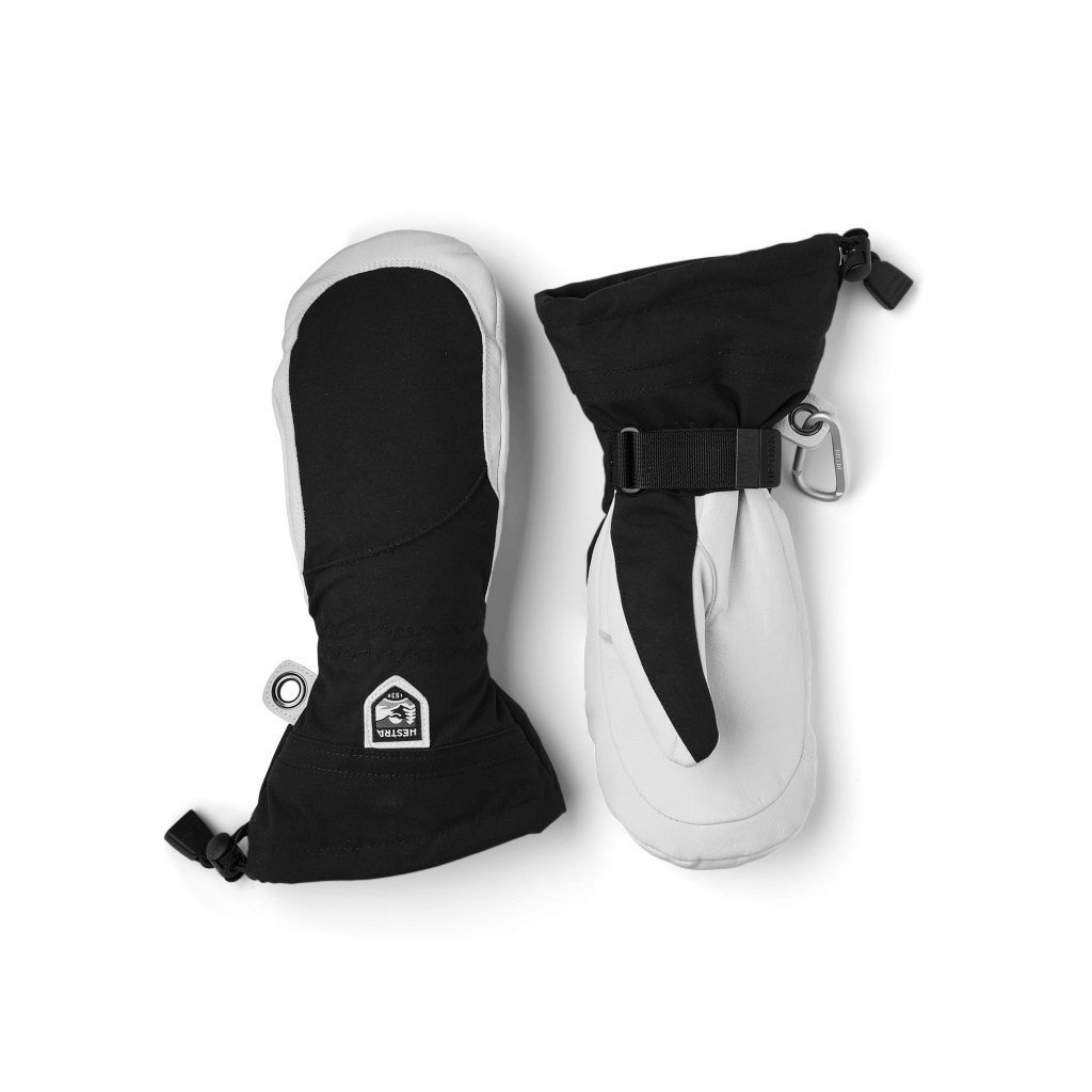 Hestra Heli Ski Female – mitt – Black/Offwhite